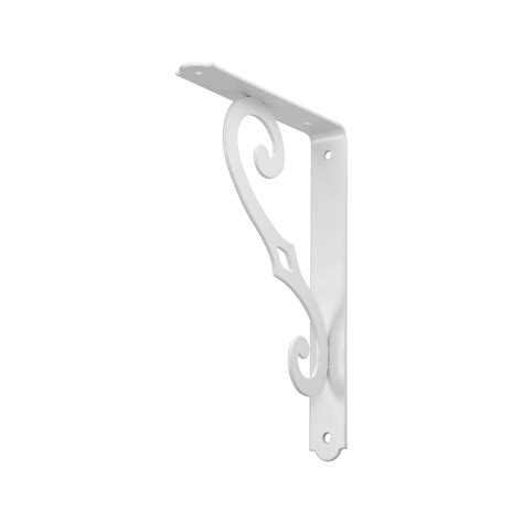 white metal brackets for shelves|white decorative shelf brackets.